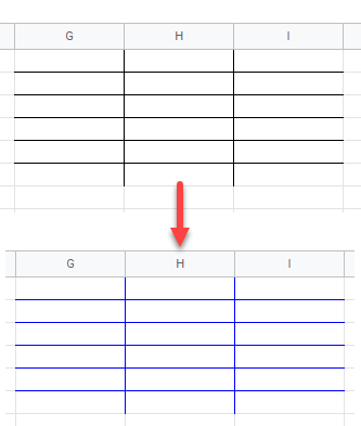 change border line color 19