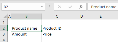 merge range of cells