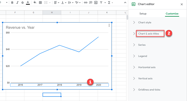 Axis Title Label Google Sheets