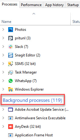 VBA OutOfMemory BackgroundProcesses