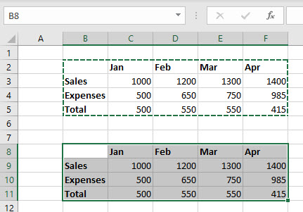 VBA Range Copy PasteSpecial