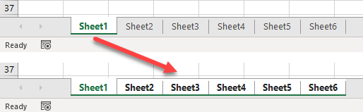 select all sheets initial data