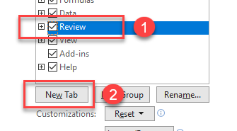 CustomRibbon NewTab