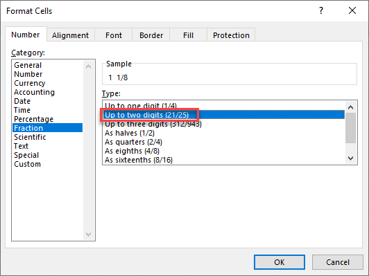 convert decimal to fraction custom 2