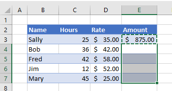 CopyCells Paste Formula