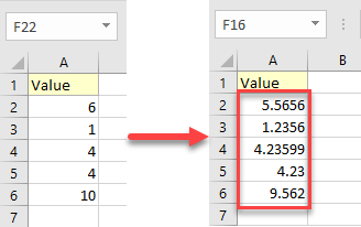prevent rounding 6