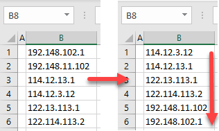 javascript sort ip addresses