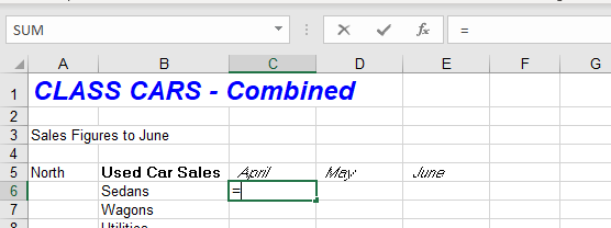 crossreference combinedequals