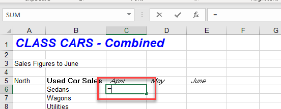 crossreference equals