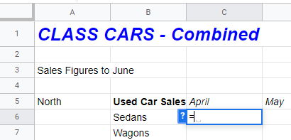 crossreference gs equals