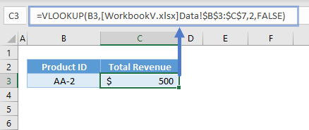 vlookup between sheets 03