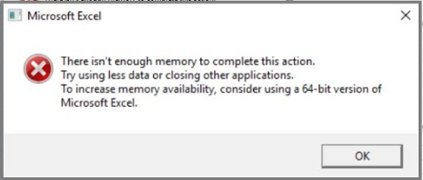memory error