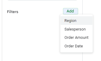 pivottable gs add filter