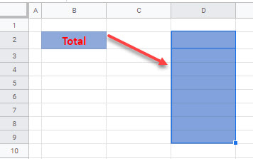 copyformatting gs click drag